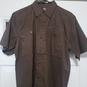 New without tags Harley Davidson button up shirt